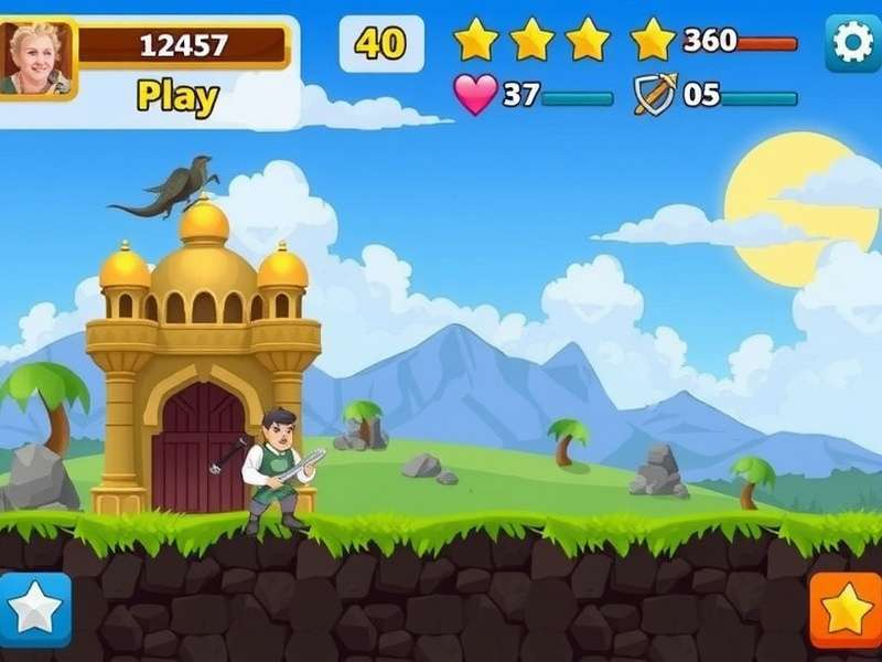 Saffron Heroes Journey Game Screenshot
